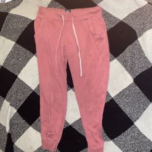 Salmon Colored Sweat Pants